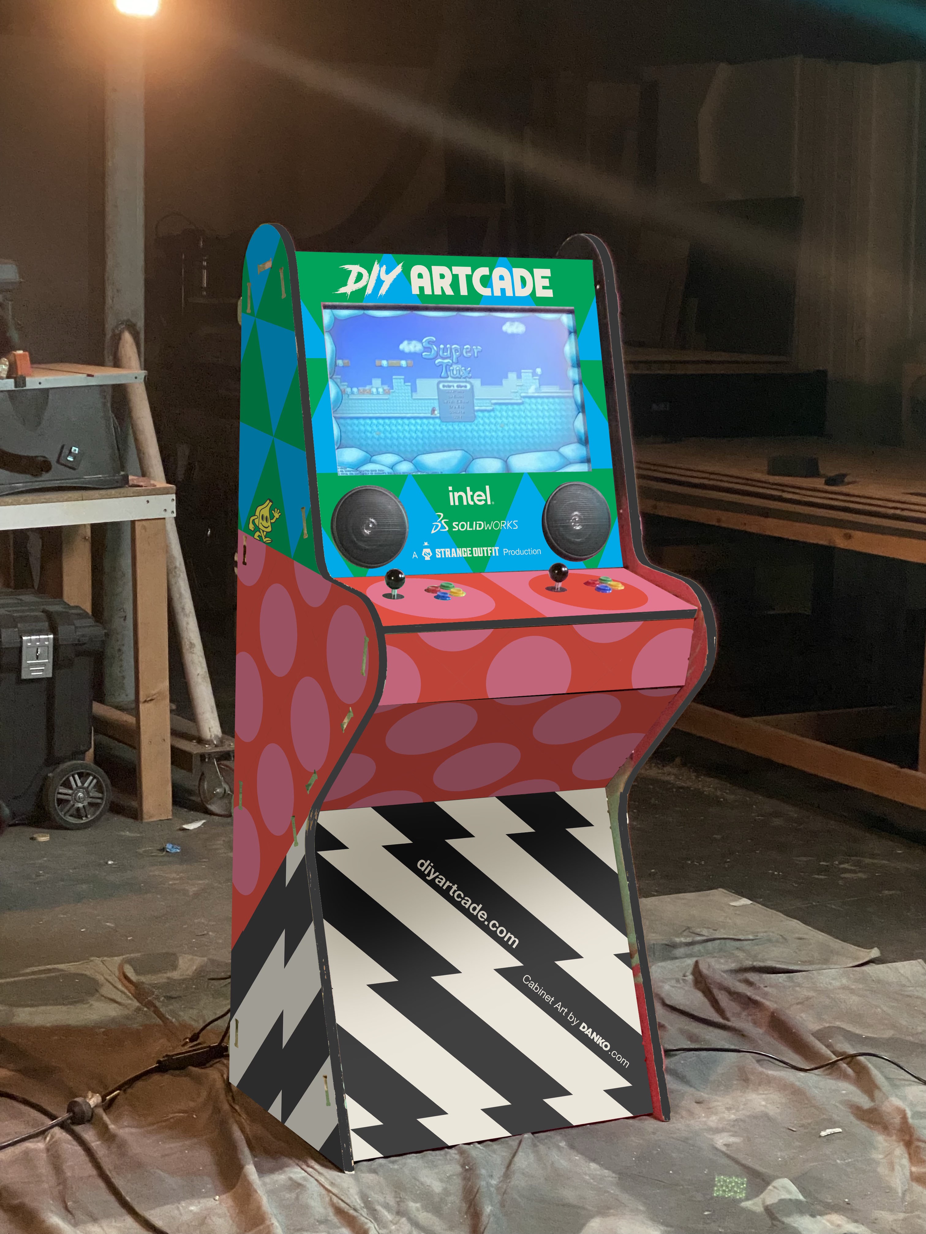 DIY Artcade complete build v3