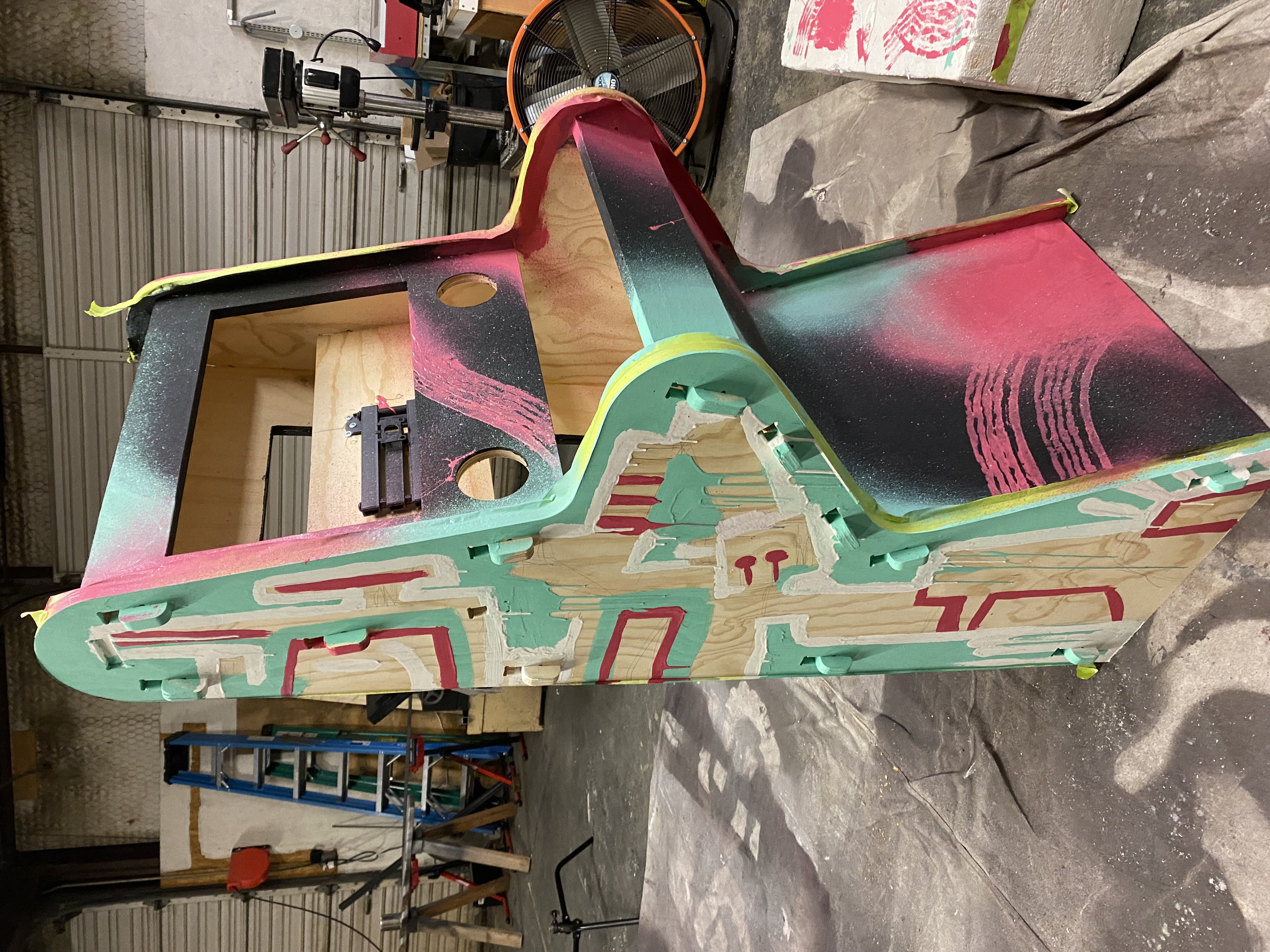 Cabinet construction detail